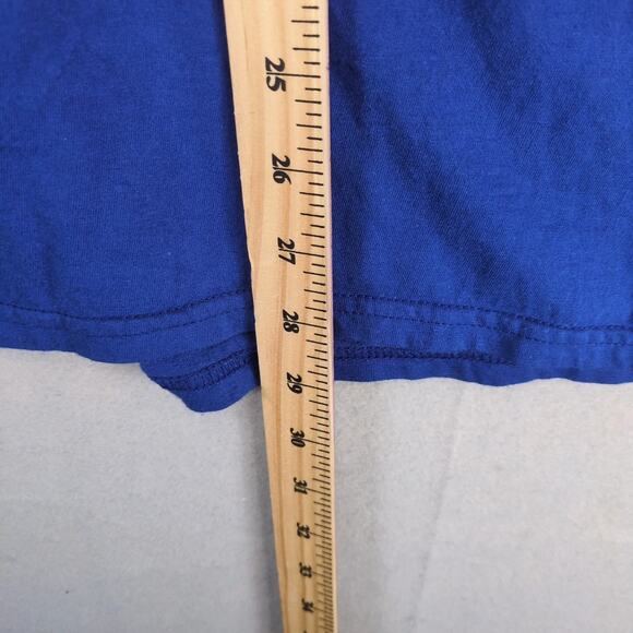 Chicago Cubs Baseball Men's L Graphic T-Shirt Fanatics Blue Short Sleeve MLB - Picture 4 of 10